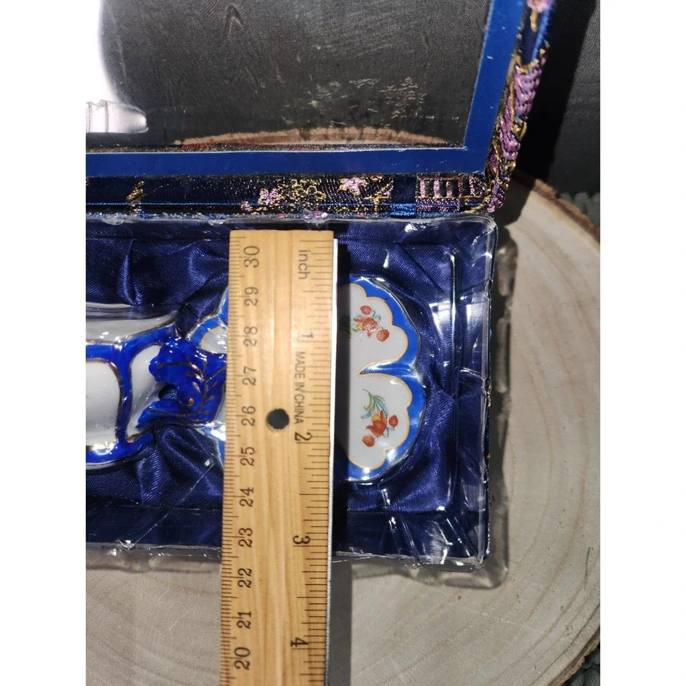 Kingsbridge International Mini China Set Teacup And Saucer In Box